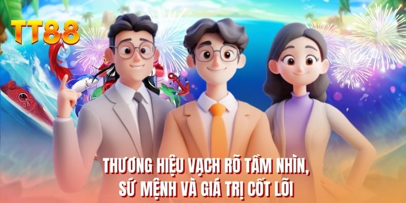 Thương hiệu vạch rõ tầm nhìn, sứ mệnh và gíá trị cốt lõi